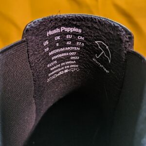 Black Chelsea Boots, Size 10